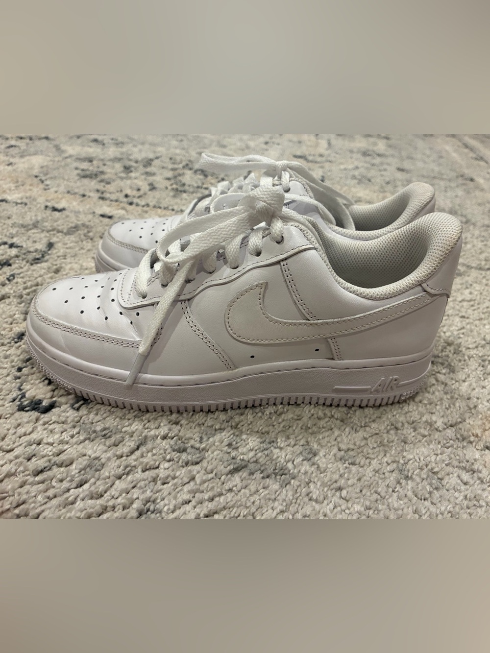 Nike Kids White Low-Top Sneakers